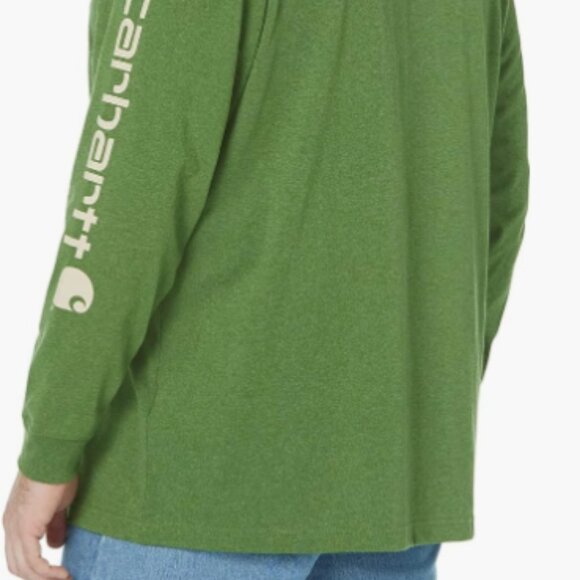 Carhartt Men's Long-Sleeve Logo Sleeve Graphic T-Shirt - Size 3XL Tall - Picture 5 of 5